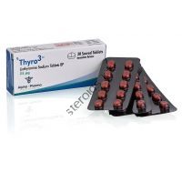 Thyro3 (Трийодтиронин) Т3 Alpha Pharma 30 таблеток (1таб 25 мкг)