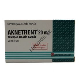 Роаккутан Aknetrent 30 таблеток (1 таб 20 мг)