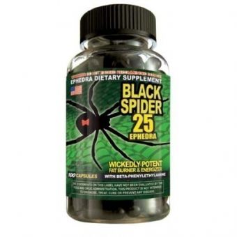 Жиросжигатель Black Spider 25 (100 капсул) - Астана
