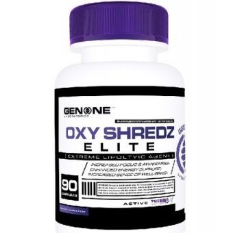 Жиросжигатель OXY SHREDZ ELITE Genone (90 капсул) - Астана