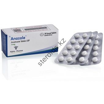 Anazole (Анастрозол) Alpha Pharma 50 таблеток (1таб 1 мг) - Астана