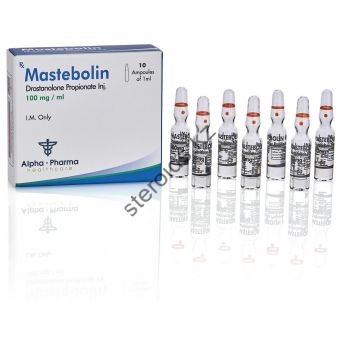 Mastebolin (Мастерон) Alpha Pharma 10 ампул по 1мл (1амп 100 мг) - Астана