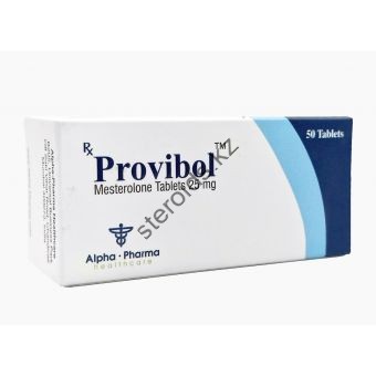 Provibol (Провирон, Местеролон) Alpha Pharma 50 таблеток (1таб 25 мг) - Астана