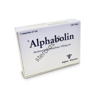 Alphabolin Метенолон энантат Alpha Pharma 5 ампул по 1мл (1амп 100 мг) - Астана