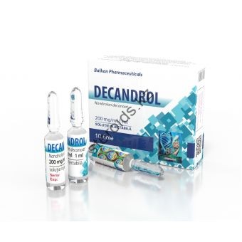 Nandrolone Decanoate (Дека, Нандролон Деканоат) Balkan 10 ампул по 1мл (1амп 200 мг) - Астана