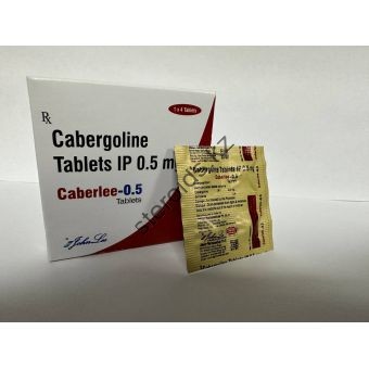 Каберголин Caberlee 4 таблетки (1 таб 0,5мг) - Астана