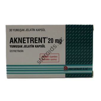 Роаккутан Aknetrent 30 таблеток (1 таб 20 мг) - Астана