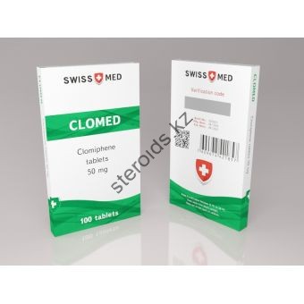 Кломид Swiss Med Clomed 100 таблеток (1 таб 50 мг) - Астана