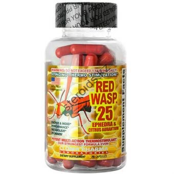 Жиросжигатель Cloma Pharma Red Wasp 25 (75 капсул) - Астана